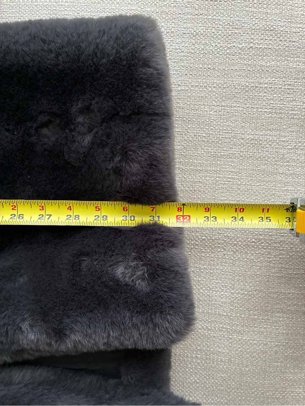 ZARA Faux Fur Coat Women’s Small Gray Oversized Fit - Picture 15 of 15